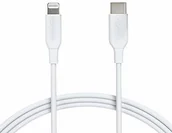 Kable USB - AmazonBasics kabel USB typu C, kabel do ładowania z certyfikatem MFI do iPhone 11/11 Pro/11 Pro max/X/XS/XR/XS Max / 8/8 Plus, do ładowarek typu C, obsługuje Power Delivery, biały, 1,82 m L6LMF399-CS-R - miniaturka - grafika 1