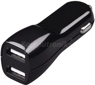 HAMA Ładowarka ADOWARKA SAMOCHODOWA USB 2.1A DISPLAY 12SZT 000141970000 - Ładowarki samochodowe - miniaturka - grafika 3