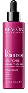 Revlon BE Fabulous Daily Care Normal/Thick Hair Anti-AGE Serum, 1er Pack (1 X 80 ML) 8432225077659 - Serum do włosów Revlon BE Fabulous Daily Care Normal/Thick Hair Anti-AGE Serum, 1er Pack (1 X 80 ML) 8432225077659 - Serum do włosów - miniaturka - grafika 1