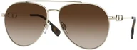 Okulary przeciwsłoneczne - Burberry Okulary Przeciwsłoneczne BE 3128 CARMEN 110913 - miniaturka - grafika 1