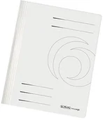 Teczki i skoroszyty - Herlitz 10902450 skoroszyt A4, zeszyt handlowy i urzędowy, karton Manila, 25 sztuk, biały - miniaturka - grafika 1