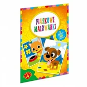 Zabawki kreatywne - Alexander Piaskowe malowanki Piesek kotek - miniaturka - grafika 1