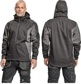 Odzież robocza - Cerva DAYBORO softshell - męska kurtka softshellowa, odpinany kaptur, odblaskowe elementy, 100% poliester - 5 kolorów - S-4XL. - miniaturka - grafika 1