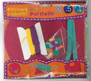 Stnux Portfelik okrągły fuksja GXP-559747 - Prace ręczne dla dzieci - miniaturka - grafika 2