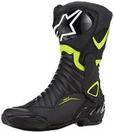 Botki męskie - Alpinestars Alpine Stars SMX-6 V2 Motor buty czarno-żółty, 46 1691460246 - miniaturka - grafika 1