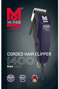 Moser 1400-0452 Niebieska - Maszynki do strzyżenia - miniaturka - grafika 4