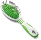 Szczotki i furminatory - Andis - Pin Brush - owalna szczotka z metalowymi igłami, duża - miniaturka - grafika 1