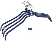 Wieszaki i stojaki - Wenko Wieszaki na ubrania Multi, granatowe, 4 szt. - miniaturka - grafika 1