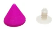 Artykuły kaletnicze - PielegnacjaObuwia Nity Plastik stożek 10x9mm Neon 20szt OUTLET fiolet) 116061gl - miniaturka - grafika 1