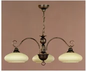 Lampy sufitowe - Jupiter 391 BO-3 - Żyrandol na łańcuchu BOLERO 3xE27/60W/230V - miniaturka - grafika 1