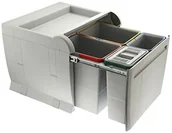 Kosze na śmieci - FENIKS Elle Tipi PTA 5045b z pedałem segregacja śmieci, wyciągany do Base PTA 5045B - miniaturka - grafika 1