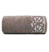 Ręczniki - Greno RĘCZNIK BELLA 70X140 CZEKOLADOWY RE-BLL-070-CZEK - miniaturka - grafika 1