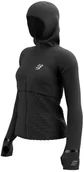 Bluzy sportowe damskie - COMPRESSPORT COMPRESSPORT Kurtka biegowa damska WINTER INSULATED JACKET czarna - miniaturka - grafika 1