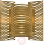 Lampy ścienne - Butterfly Northern Northern perforated lampa mosiężna - miniaturka - grafika 1