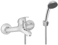 Baterie wannowe i prysznicowe - Invena Mitris BW-79-KPL-Q - miniaturka - grafika 1