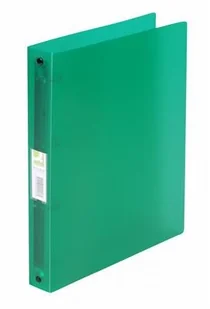 Q-CONNECT segregator ringowy , PP, A4/4R/25mm, transparentny zielony KF02906 - Segregatory - miniaturka - grafika 3