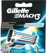 Maszynki do golenia i wkłady - Gillette Mach 3 wkłady do maszynek 4 szt. - miniaturka - grafika 1