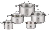 Zestawy garnków i patelni - Elo-Pol Komplet garnków 5el Top Collection 11500 (42505) - miniaturka - grafika 1