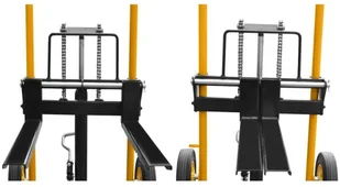 028 Masztowy wózek paletowy transportowy udźwig 200 kg długość wideł 575mm wysokość podnoszenia 55-900mm) 02876365 76365-uniw - Podnośniki - miniaturka - grafika 5