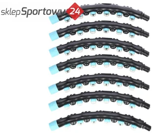 HMS HULA HOP MASUJĄCY Z MAGNESAMI HHP006 98CM - Pozostały sprzęt i akcesoria do ćwiczeń - miniaturka - grafika 4