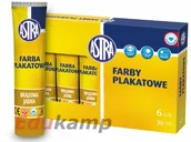 Farby i media malarskie - Astra Farby plakatowe w tubie ASTRA 30 ml - brązowa jasna 00029AST - miniaturka - grafika 1
