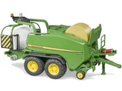 Kolekcjonerskie modele pojazdów - Bruder John Deere Prasa rolująca do słomy C441R 02032 - miniaturka - grafika 1