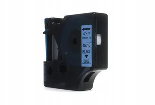 Dymo JetWorld Taśma D1 Czarny na Niebieskim 12mm x 7m LM100 LM110 LM120 LM150 LM160 LM200 LM210D LM220 LM260 LM280 LM300 45016 S0720560 JWT-D45016N - Etykiety do drukarek - miniaturka - grafika 2