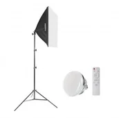 Softboxy - CineGEN Lampa SOFTBOX 40x60 50W/100W LED SOLOX-46581 - miniaturka - grafika 1