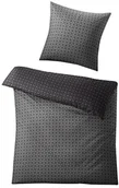 Pościel dla dzieci - Kleine Wolke Bielizna pościelowa -Set "Punto", antracytowy, 135 x 200 cm 6255901952 - miniaturka - grafika 1