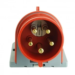 TP Electric Wtyczka natynkowa zwrotnica faz 5P 32A 400V IP44 2061 3107-352-1600 - Osprzęt siłowy - miniaturka - grafika 3