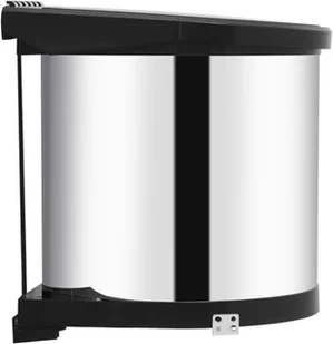 FENIKS vidaXL do zabudowy, stal nierdzewna, 8 L vidaXL - Kosze na śmieci - miniaturka - grafika 5