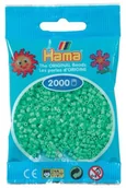 Zabawki kreatywne - Hama Perły 501-11 - mini perły, 2000 sztuk jasnozielone - miniaturka - grafika 1