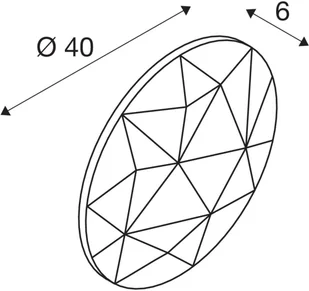 Spotline SLV MANA abażur okrągły 40 beżowy 1004660) SLV 1004660 - Oprawy, klosze i abażury - miniaturka - grafika 4