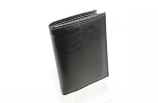 Sara Portfel Męski Skórzany (PL) Skóra Licowa Duży Pionowy Bez Zapięcia I Z Zapięciem Wewnątrz Dwa Skrzydełka - Portfele - miniaturka - grafika 4