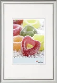 Ramki na zdjęcia - Walther Trendstyle silver 30x40 plastic frame KP040S - KP040S - miniaturka - grafika 1