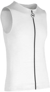 ASSOS ASSOS Koszulka termoaktywna NS SKIN SUMMER SKIN LAYER Holy White - Koszulki rowerowe - miniaturka - grafika 3
