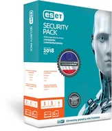 Programy antywirusowe - Eset Security Pack 3+3 Licencja na 1 rok 6 urządzeń - miniaturka - grafika 1
