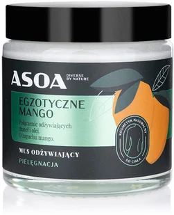 Mango Asoa ASOA Mus Odżywiający Egzotyczne 120ml ASOA-9089 - Balsamy i kremy do ciała - miniaturka - grafika 2
