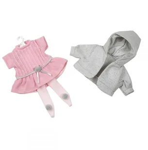 Llorens Ubranka V-42 sukienki i śpioszki 42cm - Akcesoria dla lalek - miniaturka - grafika 2