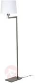 Lampy stojące - Faro BARCELONA Lampa podłogowa Artis tekstylny klosz, regulowana - miniaturka - grafika 1