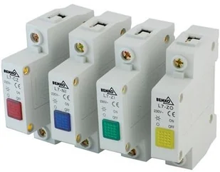 Bemko KONTROLKA L7 NIEBIESKA A15-L7-NI - Pozostałe oświetlenie - miniaturka - grafika 3