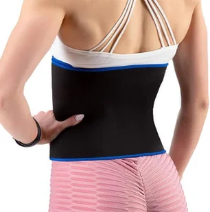 HMS BR1313 NIEBIESKI ONE SIZE WYSZCZUPLAJĄCY PAS NA BRZUCH - Ściągacze i opaski sportowe - miniaturka - grafika 5