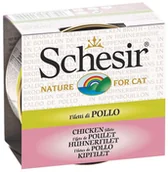 Mokra karma dla kotów - Schesir w bulionie, 6 x 70g - Filet z kurczaka - miniaturka - grafika 1