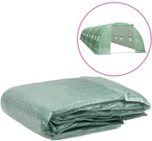 Pozostałe ozdoby ogrodowe - vidaXL Zastępcze pokrycie szklarni (32 m), 400x800x200 cm, zielone - miniaturka - grafika 1