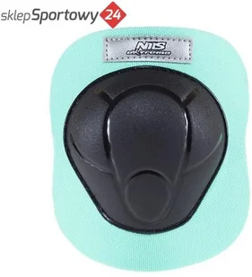 Nils EXTREME OCHRANIACZE H210 CZARN-MIĘT ROZM S EXTREME 16-60-018 - Ochraniacze - miniaturka - grafika 3