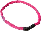 Zabezpieczenia do roweru - Abus 4804 °C zapięcie rowerowe, różowy, 75 cm 72481-7 - miniaturka - grafika 1