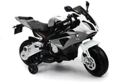 Pojazdy elektryczne dla dzieci - LEANToys   Motocykl Motor na akumulator BMW S1000RR Srebrny 1720 - miniaturka - grafika 1