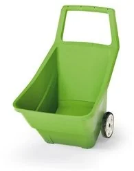 PROSPERPLAST Taczka ogrodowa PROSPERPLAST, zielony, 95 L - Taczki - miniaturka - grafika 2