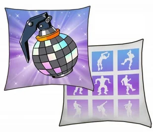 Halantex Fortnite, Poduszka z wypełnieniem, 40x40 cm - Kołdry i poduszki dla dzieci Halantex Fortnite, Poduszka z wypełnieniem, 40x40 cm - Kołdry i poduszki dla dzieci - miniaturka - grafika 3