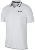 Tenis ziemny - Nike Męska koszulka polo do tenisa NikeCourt Dri-FIT - Biel BV1194-100 - miniaturka - grafika 1